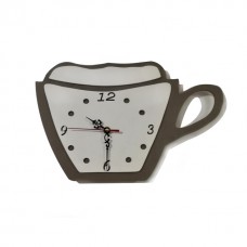 Wall clock "Milk cup"
