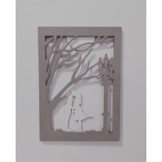 "Birches" painting